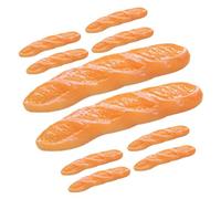 GARIOUANS 16pcs Realistic Baguette Decoration Lifelike Food Model Prop for Cake Shop Displays Bread Models for Home Decor and Photography