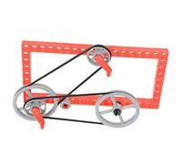 GARIOUANS 1Set DIY Educational Gear Pulley Kit for Experiment to Enhance Learning Cognitive Skills and Curiosity Boys