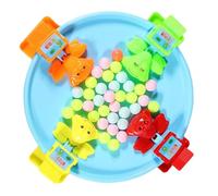 GARIOUANS 1Set Funny Feeding Frogs Game Educational Interactive Board for Enhances Hand Eye Coordination Strategic Thinking Engaging Parent Activity Random Colors