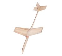 GARIOUANS 1set Wooden Glider Airplane Model Kit for Boy Girl Assembly Craft Toy to Promote Hands Learning and Understanding of Flight Principles Educational Wood Plane Activity for Boys and