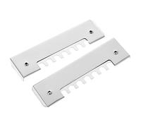 GARIOUANS 2 Pcs Metal Beehive Sliding Guards Adjustable Escape Vent Doors Durable Beekeeping Accessory for Hive Protection and Ventilation