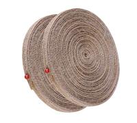 GARIOUANS 2 Rolls Jute Ribbon Lace 1/4 Inch X 33ft Natural Material Rustic Twine Crafts Decorative Jute Lace for Event and Festive Party Décor