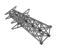 GARIOUANS 200 Scale Electric Transmission Tower Model Grey Plastic Power Tower for Model Trains Dollhouse Craft Building Blocks for Diorama and Architecture Kits