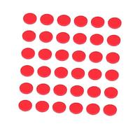 GARIOUANS 200pcs Colorful Counting Bingo Chips Plastic Counters for Educational Math Games Red Round Game Pieces for Home School Learning Sorting Patterning Addition and Subtraction