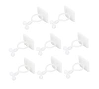 GARIOUANS 200pcs Plant Climbing Wall Fixture Clips Self-Adhesive Vine Hooks for Indoor Outdoor Garden Use Design for Fixing Vines Cables and Power Boards