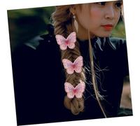GARIOUANS 20Pcs Adorable Embroidered Butterfly Patches for Clothes DIY Repair Lightweight Compact Cloth Appliques for Bags Hats Shoes Socks Bright Sewing Decor