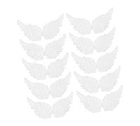 GARIOUANS 20pcs Angel Wings Applique Patches for Clothing DIY Craft Wings Decorative Embroidered Fabric Sew Patches for Jackets Backpacks Costume Accessories