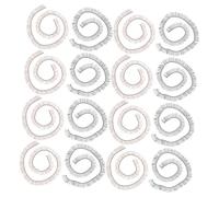 GARIOUANS 20pcs Doll Eyelashes Strips Black Brown DIY Craft False Lashes for Dolls Stuffed Lashes Easy Installation