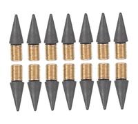 GARIOUANS 20Pcs Inkless Pencil Replacement Nibs Pack Replaceable Tips for Everlasting Pencil Practical Writing and Drawing Accessories for Students Teachers Office and School Supplies