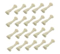 GARIOUANS 20pcs Mini Plastic Skeleton Bones for Halloween Birthday Party Decorations Small White Fake Bones for DIY Crafting Prank Accessories Creative Themed Event Decor