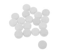 GARIOUANS 20pcs Rattle Inserts for Toys Flat Rattle Balls Insert Soft Sensory Toys DIY Shaking Bell Accessories Plastic Music Components