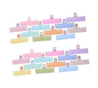 GARIOUANS 24pcs Dyslexia Reading Guided Strips for Animal Patterns Portable Handwriting Tool Bookmarks Fade-Resistant Colored Overlays to Focus and Reading Skills for Students