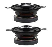 GARIOUANS 2pcs Car Audio Speakers Hifi Coaxial Dome Tweeter Mini Horn for Vehicle Stereo System Upgrade Fit Front Door Replacement Easy Install