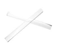 GARIOUANS 2pcs Clay Rolling Pin Transparent Solid Hollow Acrylic Rods for DIY Craft Shaping Dough Tool Multipurpose Clay Roller for Handmade Art and Sculpting
