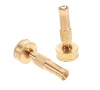 GARIOUANS 2pcs Copper Hose Nozzles Adjustable Water Hose Sprayer Connector for Garden Watering Car Washing Pet Showering and Lightweight