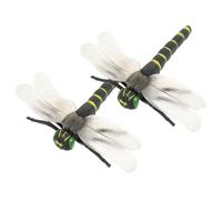 GARIOUANS 2Pcs Dragonfly Decor Educational Cognitive for Lightweight Portable Artificial Insect Models for Indoor Outdoor Play and Brain Development