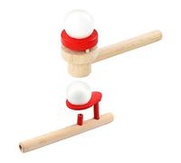 GARIOUANS 2Pcs Floating Cognitive Ball for Hand Eye Coordination Plaything with Bright Colors and Material Fun Blowing Balanced Game for Boys