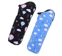 GARIOUANS 2pcs Insulated Bottle Bags Portable Nursing Milk Bottle Containers with Thermal Lock for Hours Convenient Travel Storage for Blue and Hot Air Balloon Designs