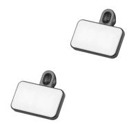 GARIOUANS 2pcs LED Video Light for Photography Portable Clip Camera Light with Brightness Color for Live Streaming Vlogging and Video Calls for Phones Laptops