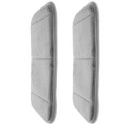 GARIOUANS 2pcs Memory Foam Wrist Rest Mouse Pads with Non-Slip Base for Laptop and Computer Small Ergonomic Keyboard Hand Support Cushion for Office and Home Use Smooth Surface Edges