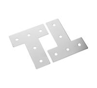 GARIOUANS 2Pcs Metal Axle Bracket for Rc Car Model Vehicle Frame Bracket, Tech Model Building Pieces, Iron Plate Construction Parts for Rc Truck Upgrade and DIY Craft