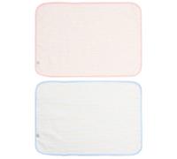 GARIOUANS 2pcs Reusable Baby Changing Pads Waterproof Breathable Washable Urinal Pads for Mattress Stroller Cotton Nursing for Baby Girls Leak-Proof Liners