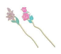 GARIOUANS 2pcs Vintage Style Metal Bookmarks Floral Long Strip Page Markers for Women Book Lovers Teacher Appreciation Reading Accessories Graduation Gifts