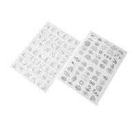 GARIOUANS 2pcs Water Soluble Embroidery Stabilizer Large Hand Sewing Backing for Decorative Embroidery DIY Logo and Picture Sewing Projects