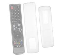 GARIOUANS 3 Pcs Remote Control Cover Key Cue Control Cover Replacement Remote Protective Sleeve Air Silica Gel Transparent