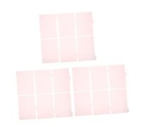 GARIOUANS 3 Sets Index Classified Labels Binder Dividers with Tabs Colored Binder Dividers Write on Tabs A5 Detachable Bookmark 6 Count Pink Pp