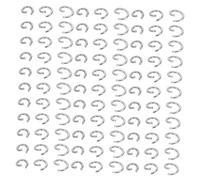 GARIOUANS 300pcs Earring Jump Rings Necklace Connectors Rings Stainless Steel Jewelry Making Supplies Open Connectors Necklace Jump Bracelet Hardware Tiny Silver