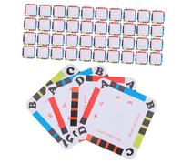 GARIOUANS 300pcs Paperboard Weaving Cards Tablet for DIY Craft Projects Portable Handmade Loom Supplies for Adults Versatile Educational Tool for Crochet Knitting Sewing Activities