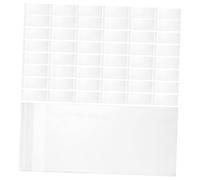 GARIOUANS 300Pcs Self Sealing Opp Bags Xin Double Layer Mil Pouches for Jewelry Candy Craft Storage Multipurpose Small Item Packaging Transparent Sticky Bags