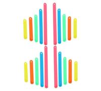 GARIOUANS 30pcs Geometry Manipulatives Shape Sticks with Balls for Montessori Math Teaching Tools Educational Math Geometry Strips for Classroom Building Minds and Logic Skills