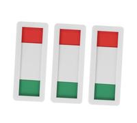 GARIOUANS 3pcs Acrylic Slide Door Indicator Signs for Conference Privacy Occupied Vacant Office Use Tear-resistant Door Open Sign