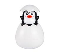 GARIOUANS 3pcs Bath Sprinkling Water Eggs Floating Bath with Penguin Duck Dinosaur for Fun Bathing Play Random Color