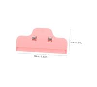 GARIOUANS 3Pcs Diamond Drawing Clips Large Edge Holders for DIY Craft Tools Durable Plastic File Clips in Pink Grey Beige for Embroidery and Cross Stitch