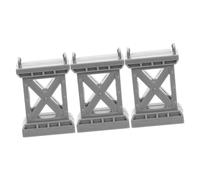 GARIOUANS 3pcs DIY Bridge Pier Model Funny Train Bridge Support Plastic Decorative Railway Accessory for Developing Hands Imagination Safe Play