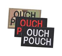 GARIOUANS 3pcs Embroidered Letter Cloth Patches for Clothing Applique DIY Repair Decoration Jeans Bags Hats Shoes