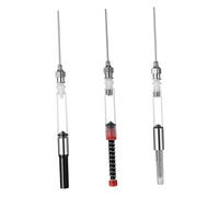 GARIOUANS 3pcs Fountain Pen Ink Syringe Fillers with Spring Converter Ink Absorbers for Pen Nibs Easy to Clean Office Stationery Supplies