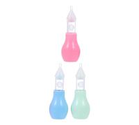 GARIOUANS 3pcs Nasal Aspirators for Boys and Girls Safe Silicone Nose Cleaners Anti-Reflux Design Baby Sucker for Newborns and Toddlers Easy to Use for Daily Nose Cleaning