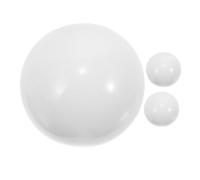 GARIOUANS 3pcs Replacement Roulette Wheel Beads Rotating Resin Game Balls for Party Game Accessories