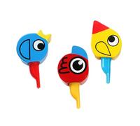 GARIOUANS 3pcs Wooden Bird Whistle Portable Musical for Creative Birthday Gift Easy to Carry Encourage Musical Development for Boys