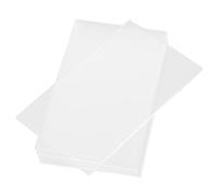 GARIOUANS 40pcs Acrylic Rectangular Blank Place Cards Wedding Table Name Cards Seating Chart Reusable Table Number Signs for Banquet Party Restaurant Decoration