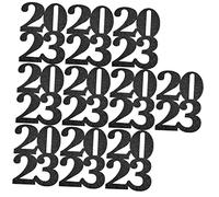 GARIOUANS 40pcs Graduation Party Decorations Glitter Tags Congrats Table Cutouts for Celebrations for Reusable Paper Material for Unique Photo Props