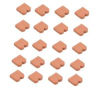 GARIOUANS 40pcs Scale Decorative Dollhouse Bricks for Landscaping Realistic Miniature Wall Blocks for DIY Garden Accessories and Model Building Supplies