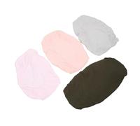 GARIOUANS 4pcs Contoured Changing Pad Cover Made of Soft Cotton for Newborns and Babies, Reusable Fitted Diaper Station Sheet with Breathable Material Suitable for Nursery Use, Two Sizes