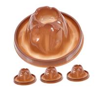 GARIOUANS 4pcs Erupting Volcano Model for Science Projects Reusable DIY Volcano Experiment Kits for Educational Geological Learning for School and Family Interactive Activities