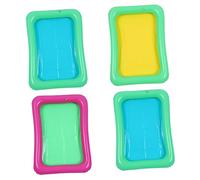 GARIOUANS 4Pcs Inflatable Beach Sand Sand Molds for Educational Playthings for Creative Outdoor Fun Lightweight and Easy to Carry and Building Castles Random Color