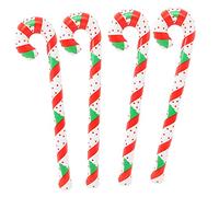 GARIOUANS 4Pcs Inflatable PVC Candy Canes Christmas Decorations Film Xmas Party Props Festive Wall Door Window Hanging Ornaments